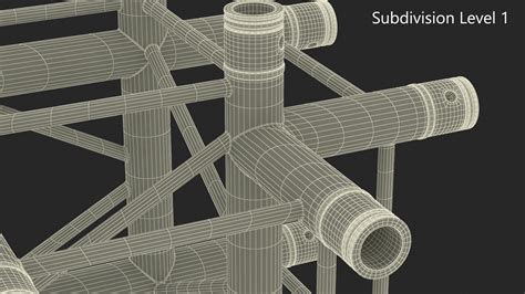 3D model Square Truss Modular | 3D Molier International