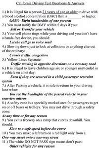 Image result for Class C License Test