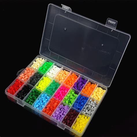 Buy 4600Pcs Fuse Beads Kit Pixel Art Project 3D Puzzles Classroom ...