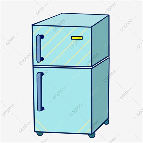 Refrigerador Dibujado A Mano - Ilustración De Refrigerador