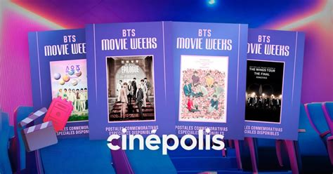 Postales de BTS en Cinépolis: Cómo conseguirlas por BTS Movie Weeks 2025