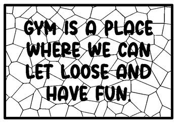 GYM IS A PLACE WHERE WE CAN LET LOOSE AND HAVE FUN. Gym Coloring Pages ...