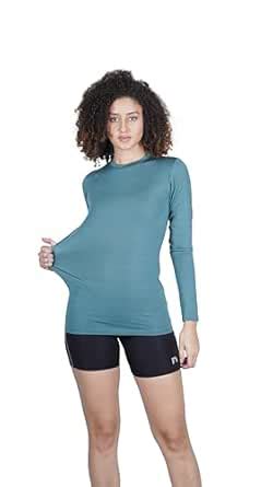 KYK Never Lose Womens Compression Top Athletic Fit T-Shirt for Gym ...