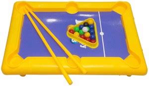 piggie Studio Mini Pool Toy Snooker Table Game Toy for Kids Educational ...