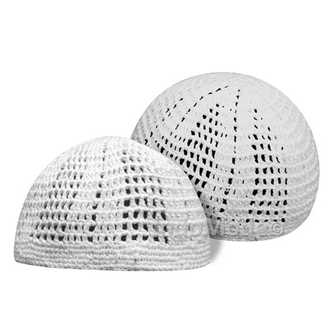 ON SALE! White Skull Cap Cotton Kufi Soft Cotton Prayer Beanie ...