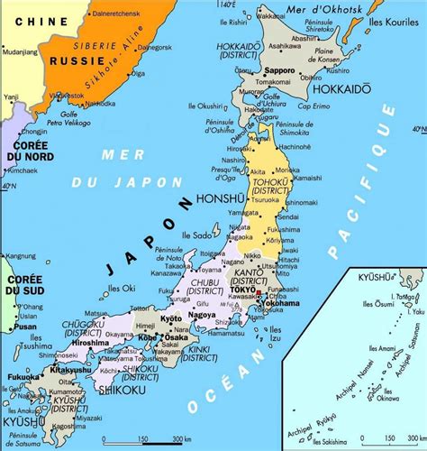 Map of Japan: offline map and detailed map of Japan