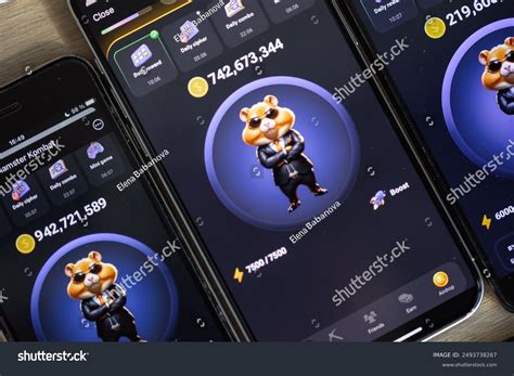 Istanbul Turkiye July 19 2024hamster Kombat Stock Photo 2493738267 ...