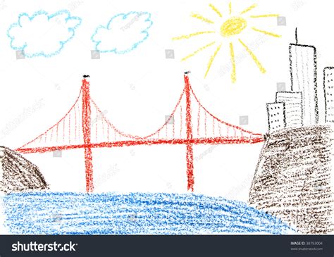 Simple Bridge Drawing at PaintingValley.com | Explore collection of ...