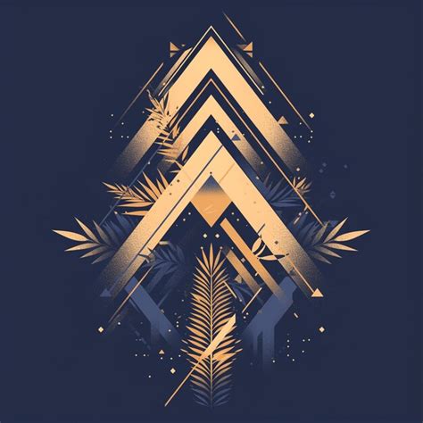 Rich textured patterns with gold threads | Premium AI-generated vector