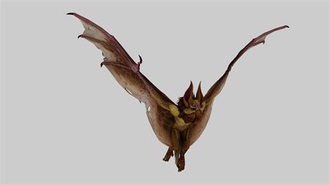Giant Vampire Bat Demon 3D Model 3D Model - TurboSquid 2371912