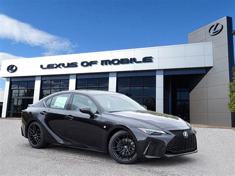 New 2024 Lexus IS 350 F SPORT 4-DOOR SEDAN in Mobile # | Lexus Of Mobile