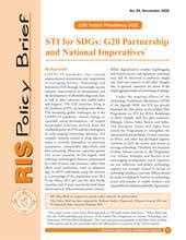 Policy Briefs | RIS | Research and Information System for Developing ...
