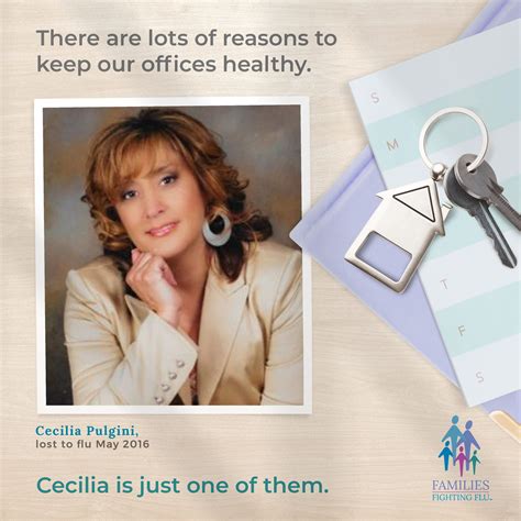 Keep Offices Healthy - Cecilia - Families Fighting Flu
