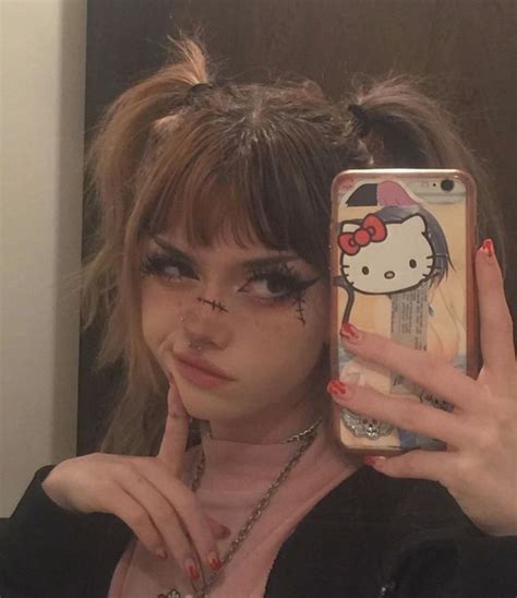 hot alt makeup