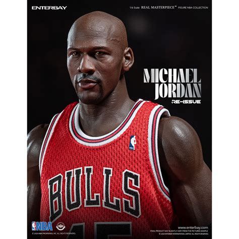 NBA Chicago Bulls Michael Jordan Im Back #45 Real Masterpiece 1:6 ...