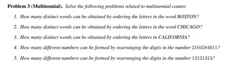 Image result for Multinomial Example Problems