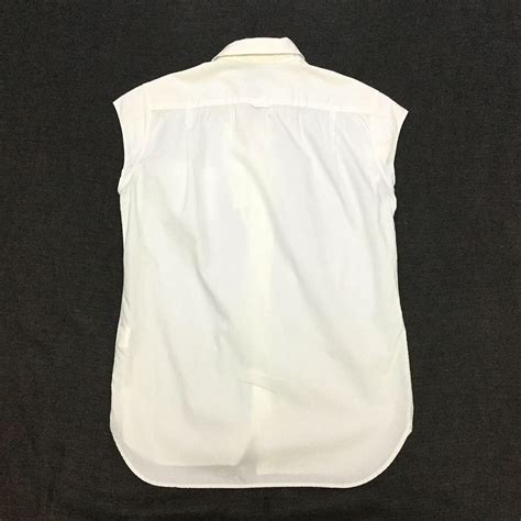 MIHARA YASUHIRO Sleeveless asymmetric shirt | PALS.TOKYO