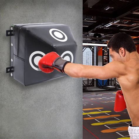 DENEST Wall Mounted Uppercut Heavy Bag Square Boxing MMA Training ...
