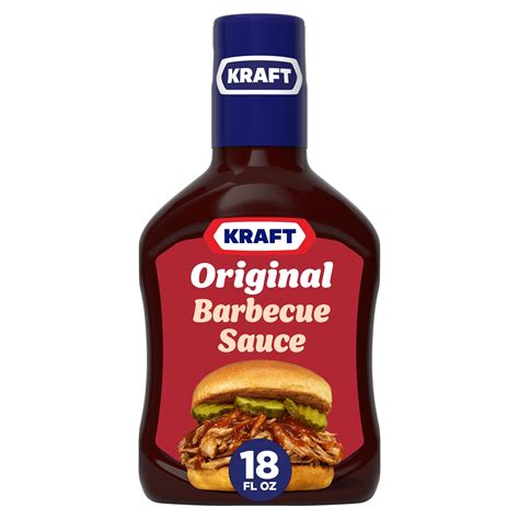 Kraft Original Slow Simmered Bbq Barbecue Sauce 18 Oz Bottle ...