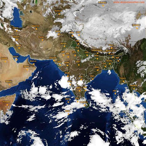 INSAT Weather: Latest Satellite Images And Maps Of India