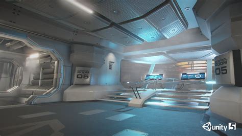 ArtStation-（控制室）Unity实验室-Unity 5官方演示，Sokol Mehmeti | Spaceship design ...