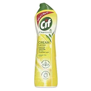 Cif Lemon Universal Surface Cleaner with 100% natural cleaning ...