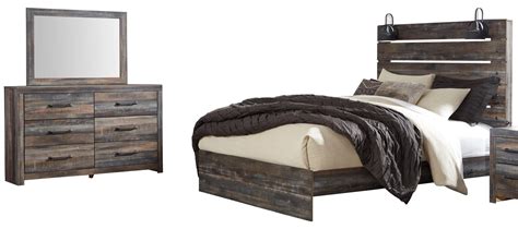 Signature Design by Ashley Drystan B211B4x1+B211-31x1+B211-36x1 Queen Panel Bed, Dresser and ...