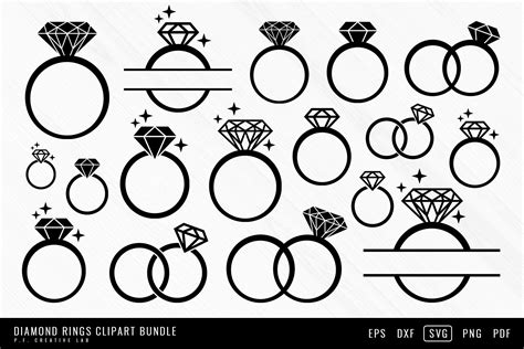 Ring Clipart Black And White