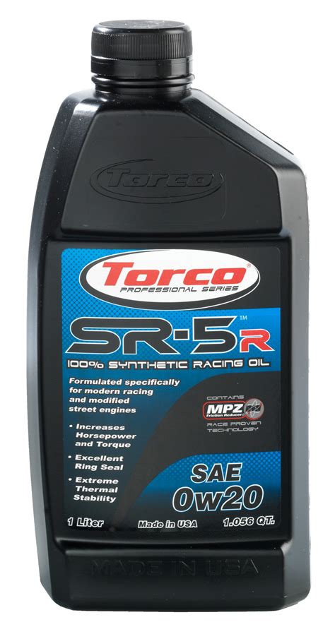 Torco中文官方网站-产品-SR-5全合成润滑油