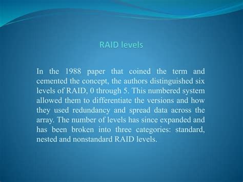 Image result for Raid Types and Levels