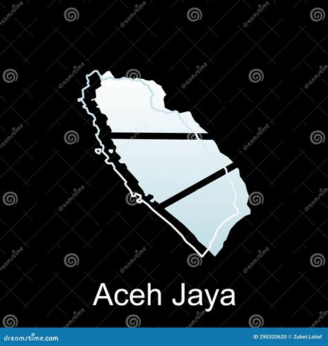 Aceh Outline Map Cartoon Vector | CartoonDealer.com #323661853