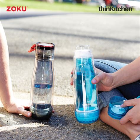 Buy Zoku Red Active Outer Core Bottle | 475 ML – thinKitchen