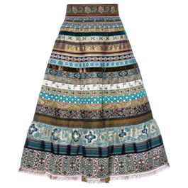 Volant Bänderrock copper mine - Röcke von Lena Hoschek