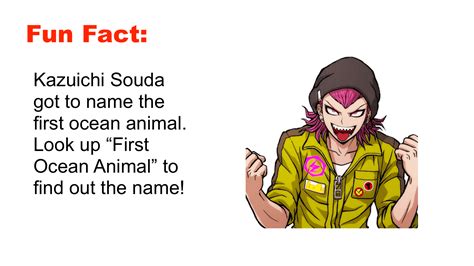 I wonder what he named it... : danganronpa
