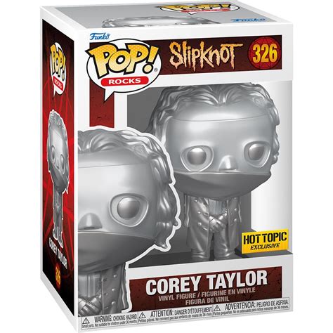 Funko Pop Corey Taylor 326 Hot Topic Pronta Entrega - Melhora o Preço