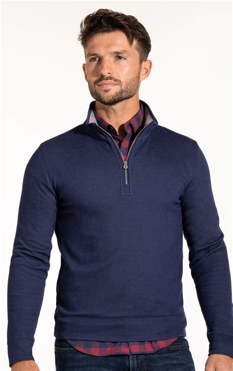 Business-Casual Quarter Zip Men 的图像结果
