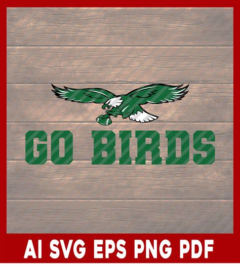 Go Birds Eagles Shirt, Philadelphia Football Shirt, NFL SVG Cut File f ...