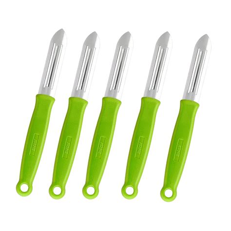 Buy KOHE Classic Straight Double Edged Blade Vegetable & Fruits Peeler ...
