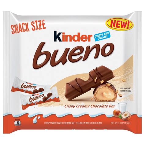 Kinder Bueno Snack Size Crispy Creamy Chocolate Bars - Shop Candy at H-E-B