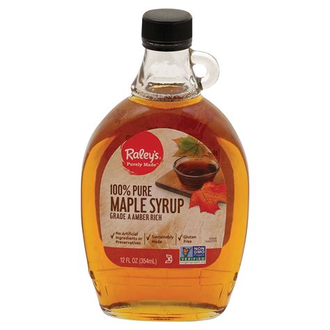 Raley's Purely Made 100% Pure Maple Syrup-Main