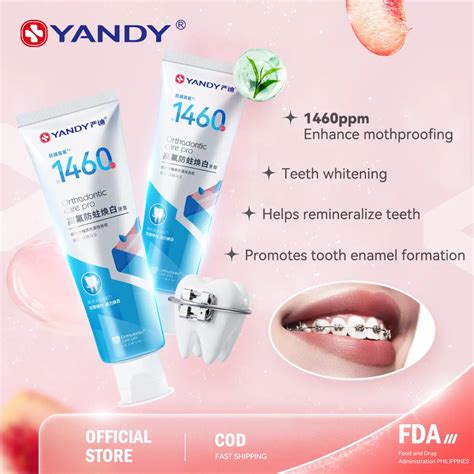 【FDA Approved】YANDY 1460ppm Fluoride Toothpaste, suitable fo - TikTok Shop Philippines
