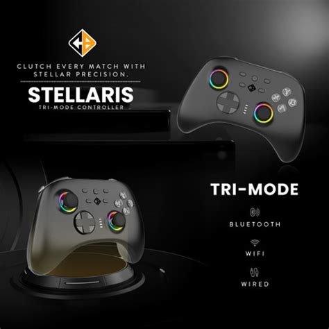 Cosmic Byte Stellaris Controller Tri-Mode Wi-fi Gamepad - Cosmic Byte ...