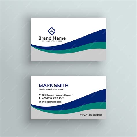 Creative Business Card Design Vector 的图像结果