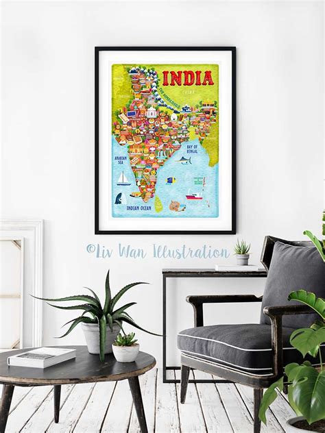 India Language Map Poster 的图像结果