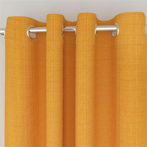 Buy Shawn Edwin Jacquard Door Curtain with Chrome Eyelets - 135 x 225 ...