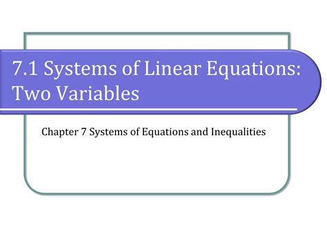 Solving 2 Variable Linear Equation Systems 的图像结果