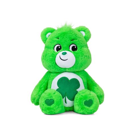 Care Bears Good Luck Bear Stuffed Animal, 14 inches , Green for sale ...
