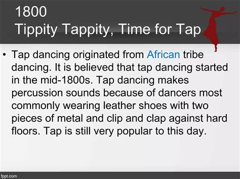 Evolution of dances | PPTX