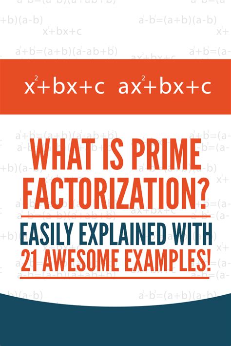 Image result for Integer Prime Factorization
