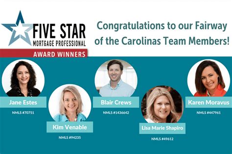2021 Five Star Mortgage Professionals - Fairway Carolinas